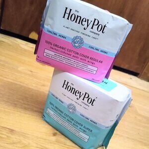 Honey Pot Herbal-Infused Pads - with Cooling Herbs, Mint, Lavender & Aloe